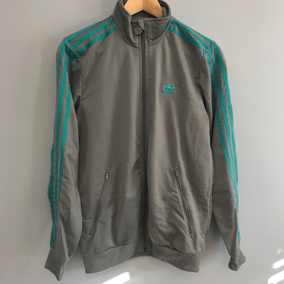 adidas Other - Adidas 3 stripes Zip up Track Jacket, Grey, XL*